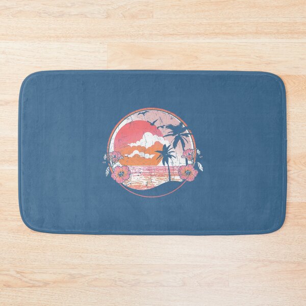 Item preview, Tropical Beach Sunset Theme Retro Distress Premium designed and sold by NuongLang.