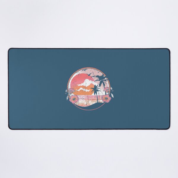 Item preview, Tropical Beach Sunset Theme Retro Distress Premium designed and sold by NuongLang.