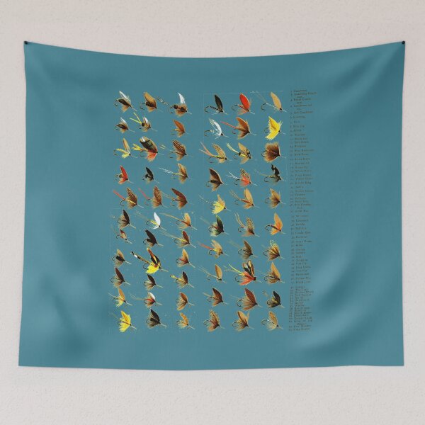 Item preview, Trout Fly Fishing vintage retro  designed and sold by NuongLang.