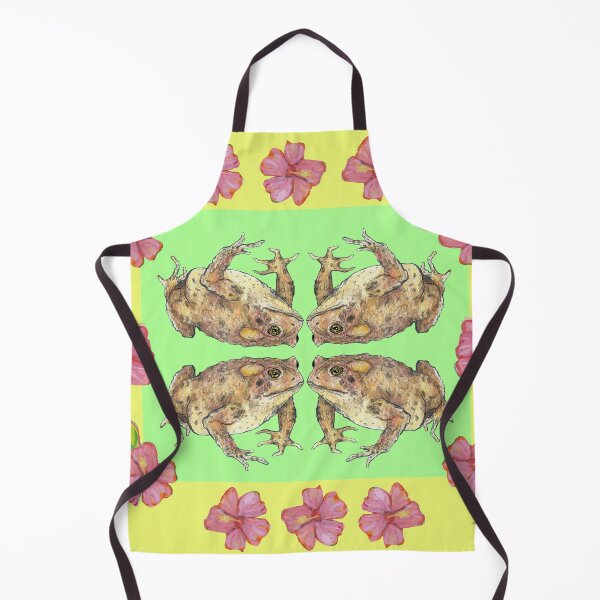 Item preview, Hibiscus Enchanted Toads designed and sold by Lisa Kimberly Glickman.