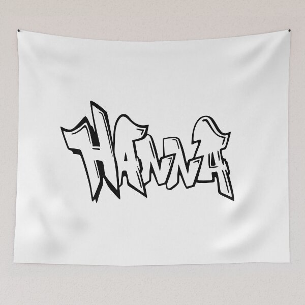 Item preview, Hanna - Graffiti Name Design designed and sold by NameThatShirt.