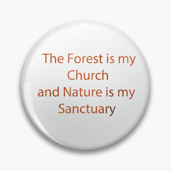 Item preview, The Forest is My Church designed and sold by Whisperingpeaks.