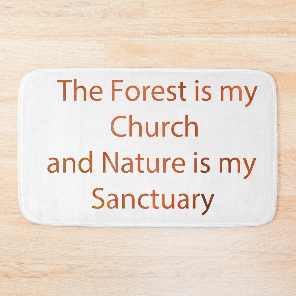 Item preview, The Forest is My Church designed and sold by Whisperingpeaks.