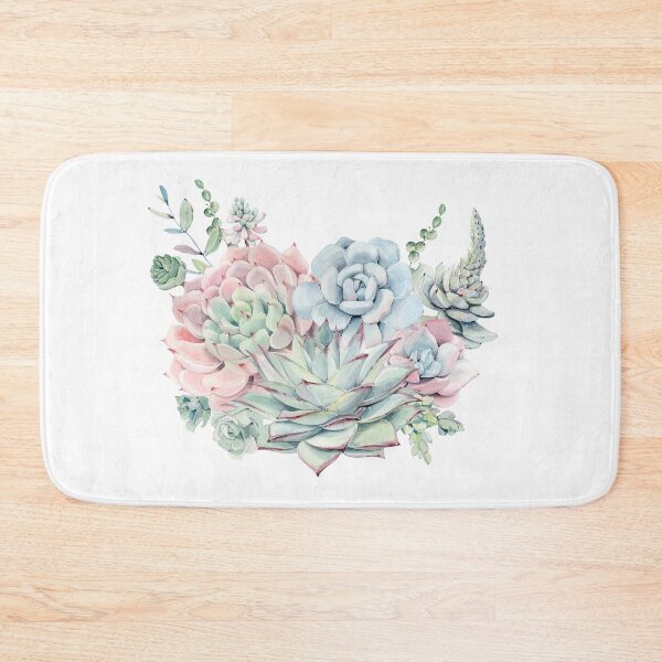 Item preview, Pretty Succulents Pink and Green Desert Succulent Illustration designed and sold by GlowinUp Shop.