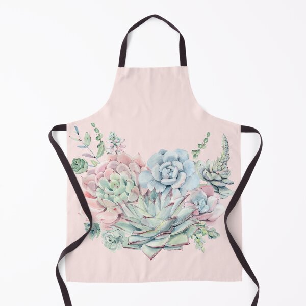 Item preview, Pretty Succulents Pink and Green Desert Succulent Illustration designed and sold by GlowinUp Shop.
