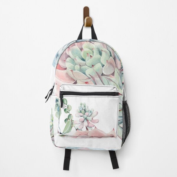Item preview, Pretty Succulents Pink and Green Desert Succulent Illustration designed and sold by GlowinUp Shop.