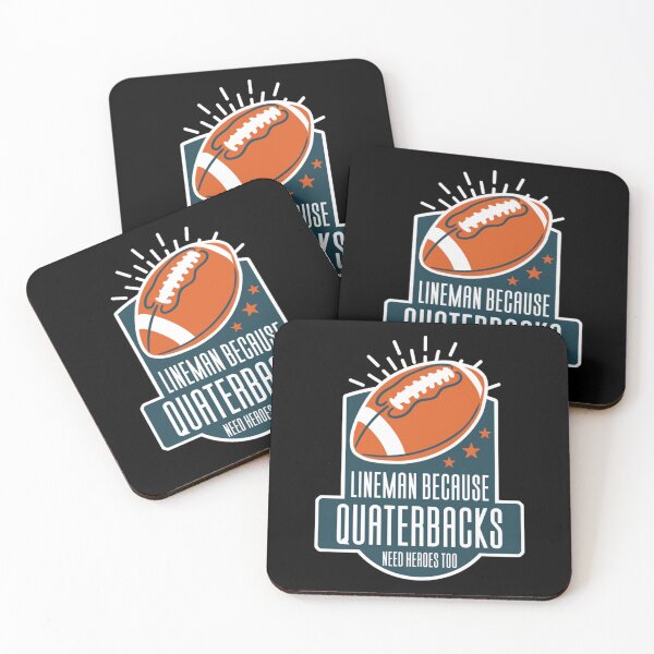 Item preview, Lineman Because Quarterbacks Need Heroes Classic T-Shirt designed and sold by krnnvrstacy.