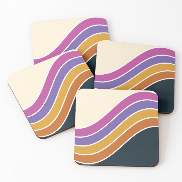 Item preview, 70s Vintage Retro Stripes Wave designed and sold by ind3finite.