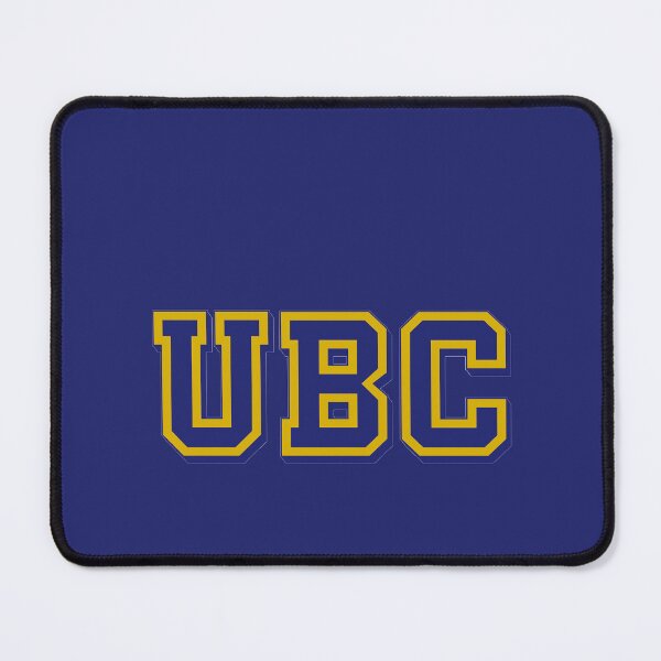 Item preview, Blue and Yellow UBC Lettering  designed and sold by jessicaleah15.