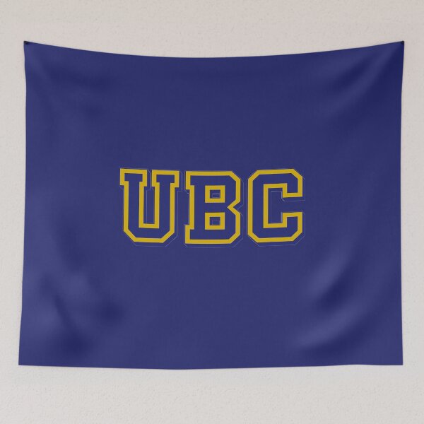 Item preview, Blue and Yellow UBC Lettering  designed and sold by jessicaleah15.