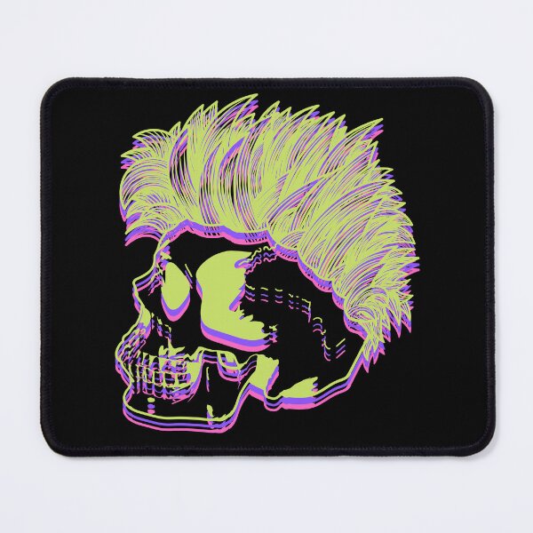 Item preview, Colorful Punk Rock Skull designed and sold by Constant Readers.