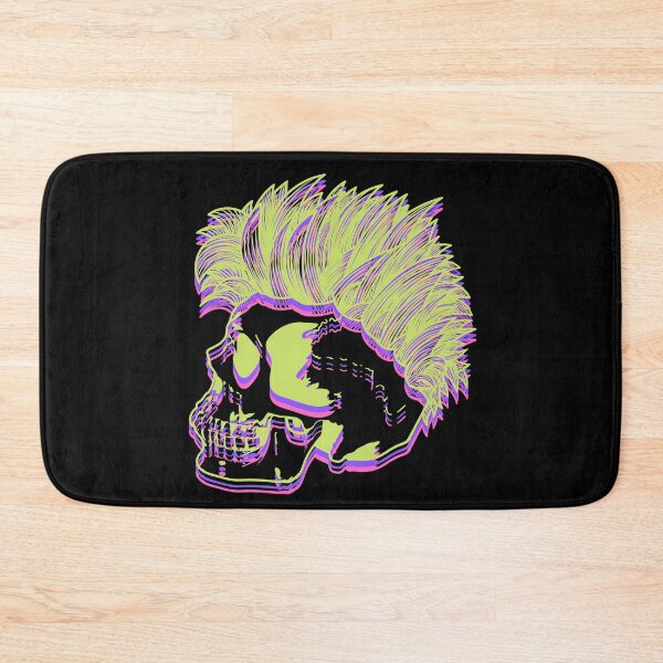 Item preview, Colorful Punk Rock Skull designed and sold by Constant Readers.