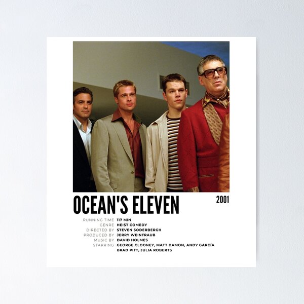 Oceans 11 Posters for Sale | Redbubble