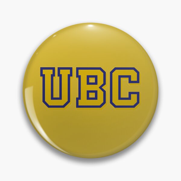 Item preview, Yellow Blue UBC Lettering  designed and sold by jessicaleah15.