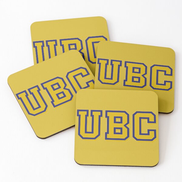 Item preview, Yellow Blue UBC Lettering  designed and sold by jessicaleah15.