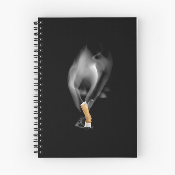Item preview, Cigarrillo antitabaco siendo apagado por su humo designed and sold by mirrorimages.