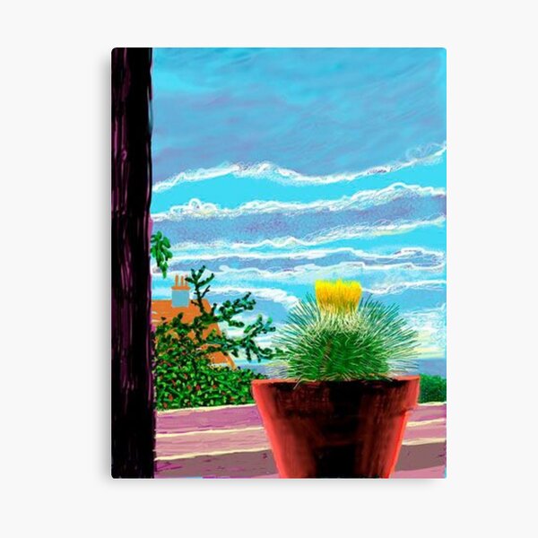 david hockney paintings for sale Canvas Print