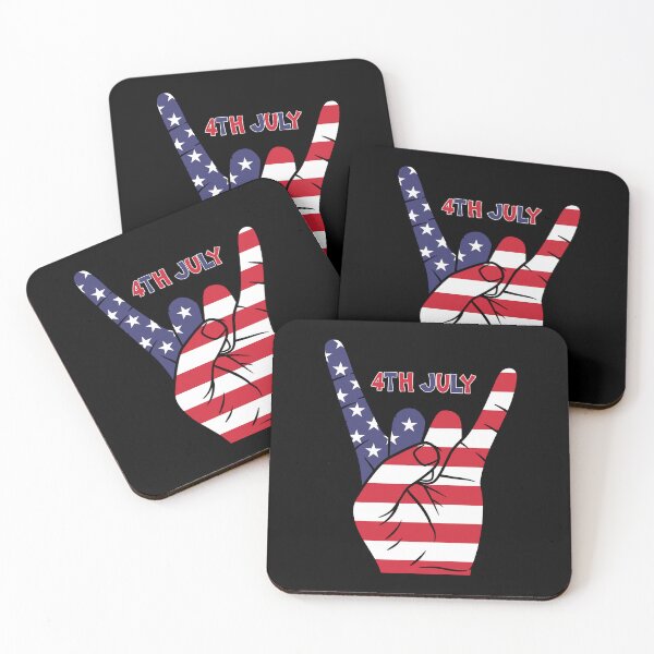 Item preview, 4th July Love USA Sign Hand  designed and sold by goodimagedesign.