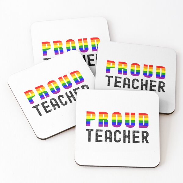 Item preview, Proud Teacher - Queer Teacher, Gay Pride Teacher, Gay Educator, LGBTQ Professor, Gay Teacher, Lesbian Teacher, Queer Educator, Gay Professor designed and sold by jadedscientist.