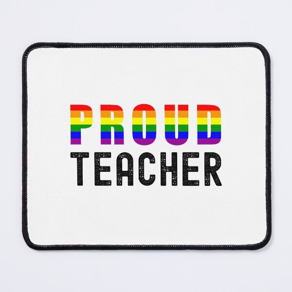 Item preview, Proud Teacher - Queer Teacher, Gay Pride Teacher, Gay Educator, LGBTQ Professor, Gay Teacher, Lesbian Teacher, Queer Educator, Gay Professor designed and sold by jadedscientist.