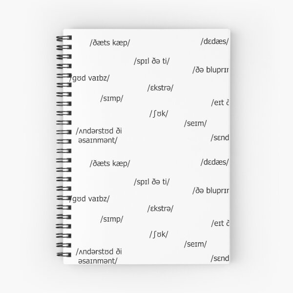 Item preview, Slang but in IPA designed and sold by sporadicdoodlin.