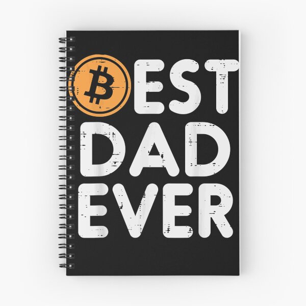 Item preview, Mens Best Dad Ever Bitcoin Crypto Cryptocurrency Daddy Papa Men  designed and sold by FideliaShop.