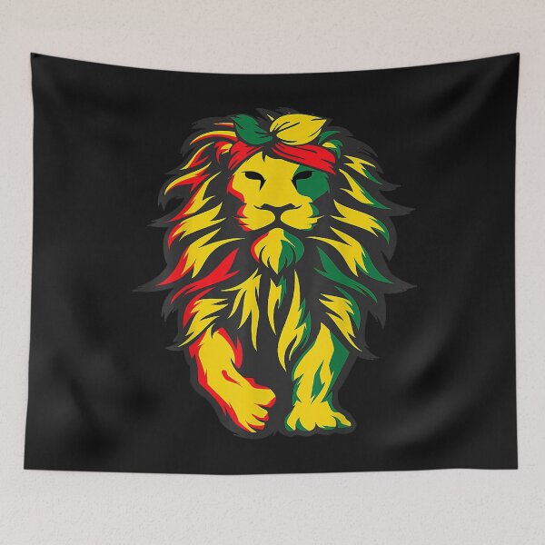 Item preview, Lion Juneteenth Cool Black History African American Flag T-Shirt designed and sold by Baron-Hagen.