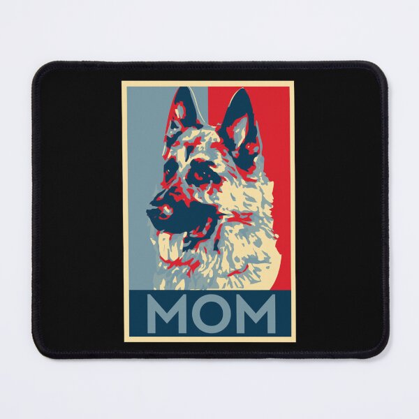 Item preview, German Shepherd Mom Retro Style K9 Women Police Military K 9 designed and sold by DropaRonny.