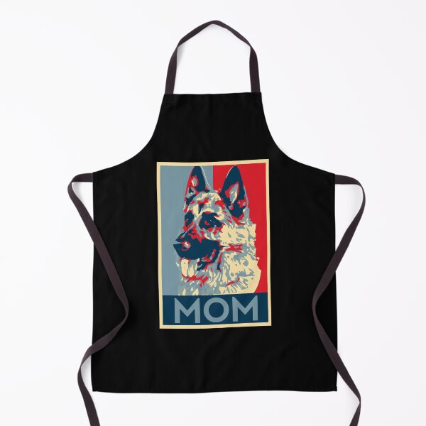 Item preview, German Shepherd Mom Retro Style K9 Women Police Military K 9 designed and sold by DropaRonny.