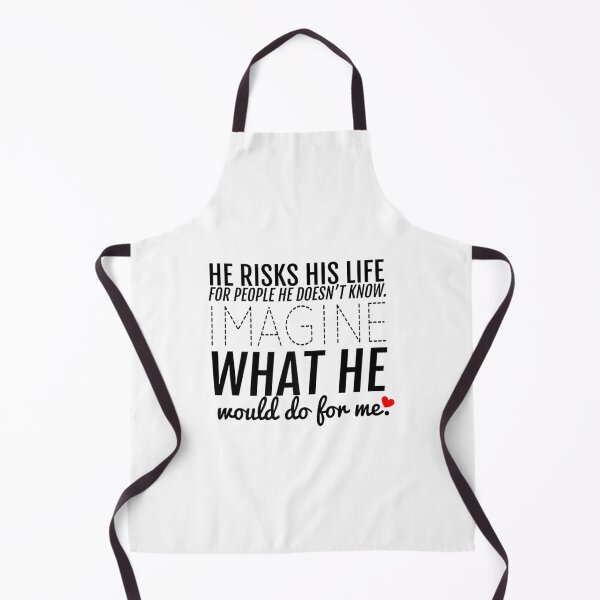 Item preview, He Risks His LifeMilitary, Police, Firefighter Wife, Etc designed and sold by DropaRonny.