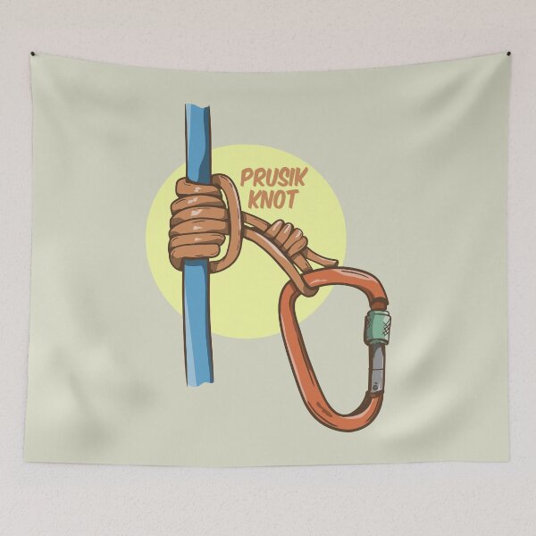 Item preview, Rock Climbing Prusik Knot designed and sold by piedaydesigns.