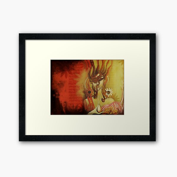 Adhya-2 Framed Art Print