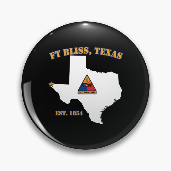 Item preview, Fort Bliss TX Military Base - 1st Armored Division designed and sold by DropaRonny.