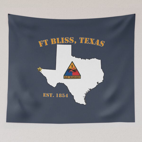 Item preview, Fort Bliss TX Military Base - 1st Armored Division designed and sold by DropaRonny.