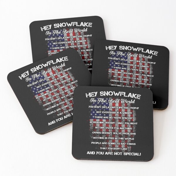 Item preview, Hey Snowflake In The Real World Veteran Military designed and sold by DropaRonny.