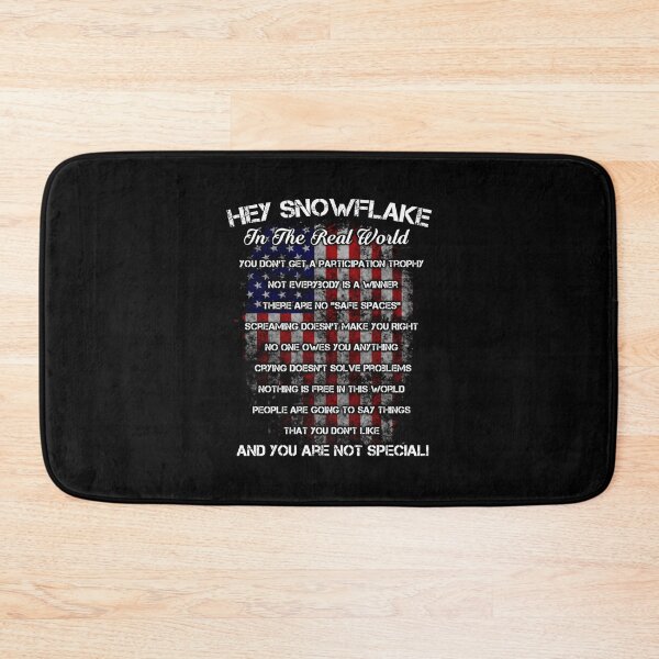 Item preview, Hey Snowflake In The Real World Veteran Military designed and sold by DropaRonny.