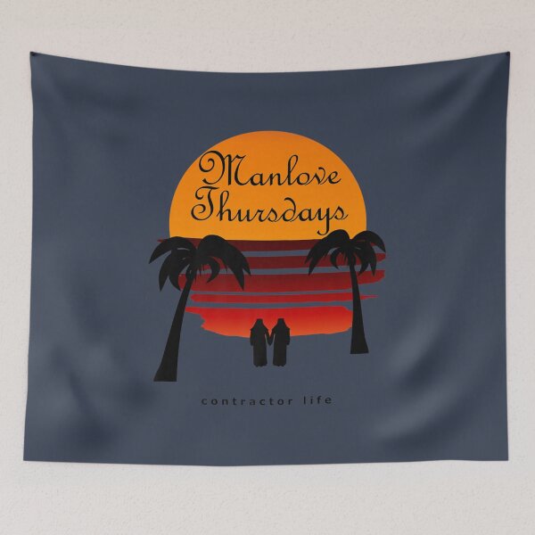 Item preview, Manlove Thursdays TShirt Military Contractor Deployed Humor designed and sold by DropaRonny.