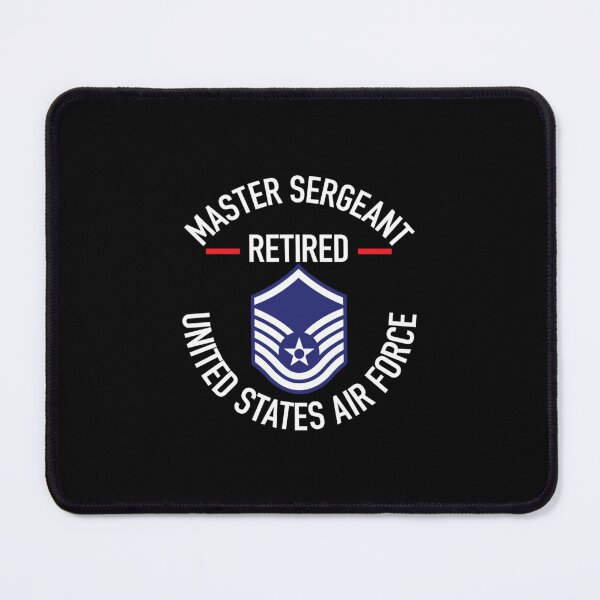 Item preview, Master Sergeant Retired Air Force Military Retirement Gifts  designed and sold by DropaRonny.