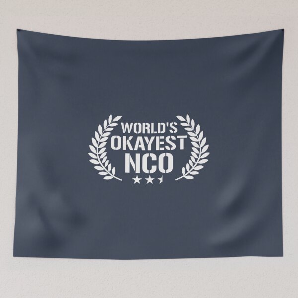 Item preview, Funny Military Veteran Shirts Worlds Okayest NCO Gifts designed and sold by DropaRonny.
