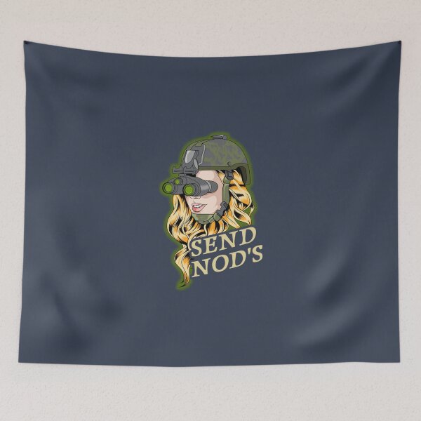 Item preview, Funny SEND NODS Tactical Military Humor Hooded  designed and sold by DropaRonny.