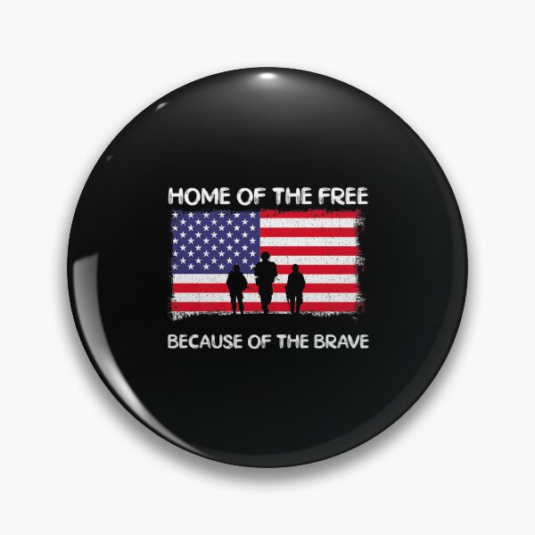 Item preview, Home Of The Free Because Of The Brave Military Veterans designed and sold by DropaRonny.