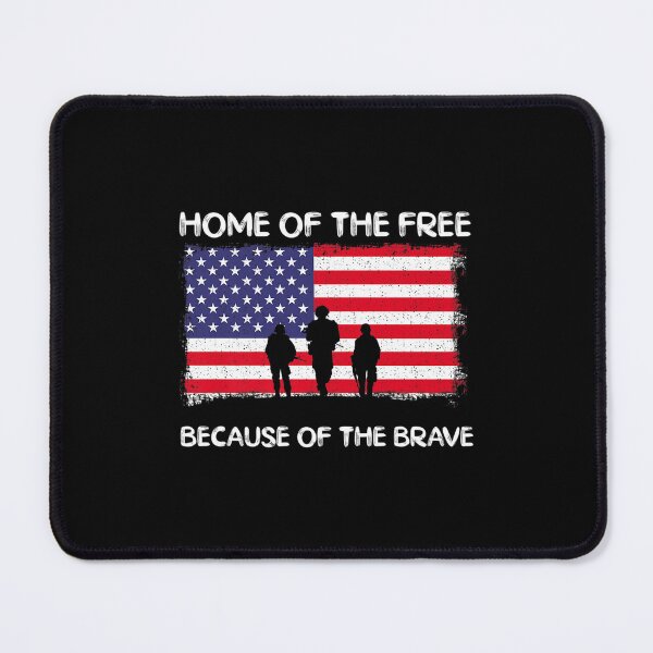 Item preview, Home Of The Free Because Of The Brave Military Veterans designed and sold by DropaRonny.