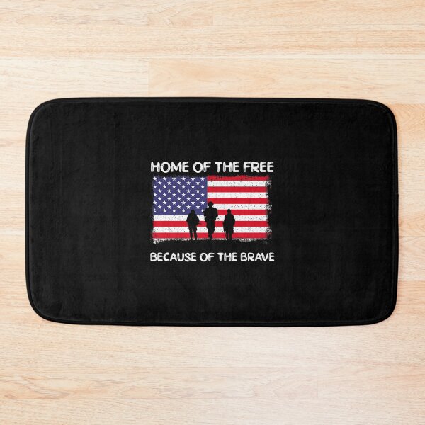 Item preview, Home Of The Free Because Of The Brave Military Veterans designed and sold by DropaRonny.