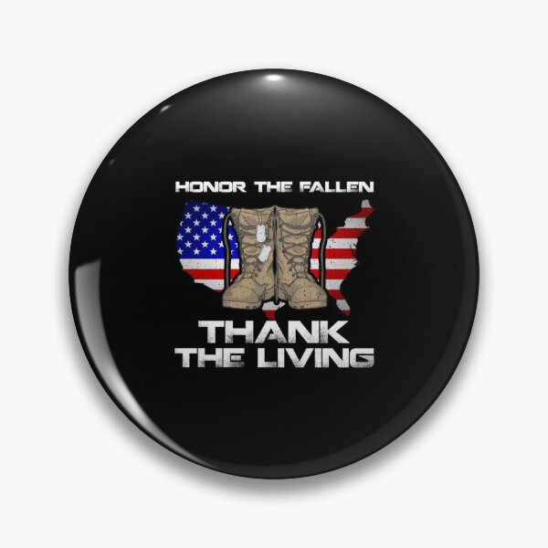 Item preview, Honor The Fallen Thank The Living Military Veteran  designed and sold by DropaRonny.