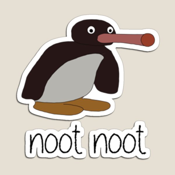 Vista previa del artículo con la obra «noot noot - Pingu», diseñado y vendido por CaroolBakker.