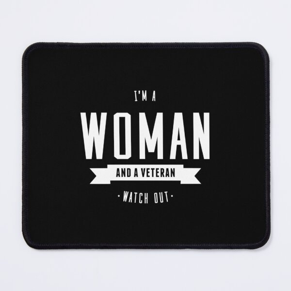 Item preview, Im A Woman And A Veteran Watch Out Military print Sweatshirt designed and sold by DropaRonny.