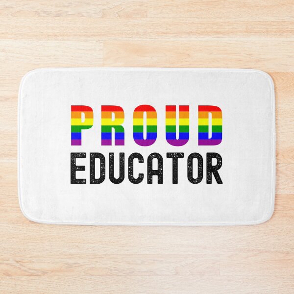 Item preview, Proud Educator - LGBT Teacher, Queer Teacher, Gay Pride Teacher, Gay Educator, LGBTQ Professor, Gay Teacher, Lesbian Teacher, Queer Educator, Gay Professor designed and sold by jadedscientist.