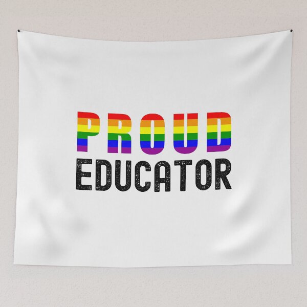 Item preview, Proud Educator - LGBT Teacher, Queer Teacher, Gay Pride Teacher, Gay Educator, LGBTQ Professor, Gay Teacher, Lesbian Teacher, Queer Educator, Gay Professor designed and sold by jadedscientist.