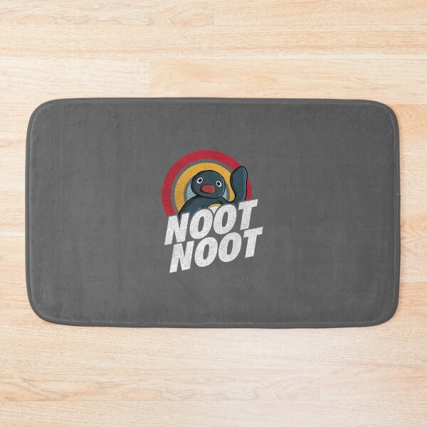 Item preview, Noot Noot Funny Penguin Vintage Rainbow Distressed   designed and sold by CaroolBakker.