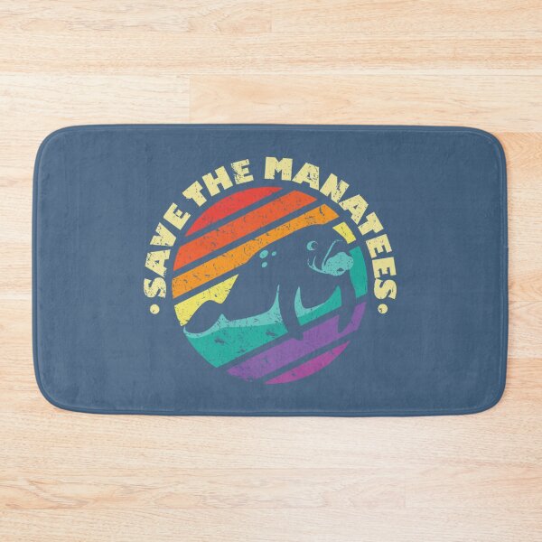 Item preview, Save The Manatees I Retro Manatees Pullover designed and sold by JungJinggg.